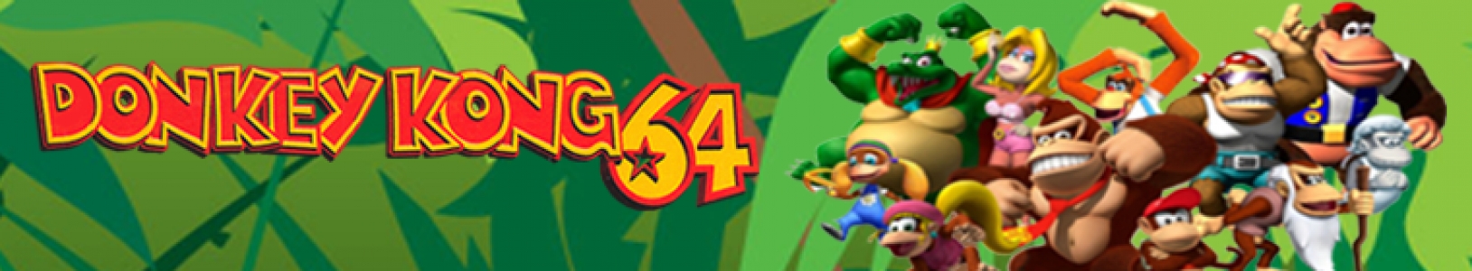 Donkey Kong 64 banner