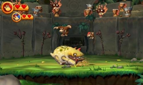 Donkey Kong Country Returns 3D screenshot