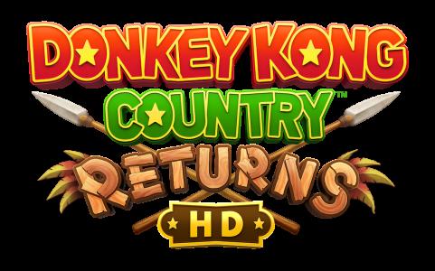 Donkey Kong Country Returns HD clearlogo