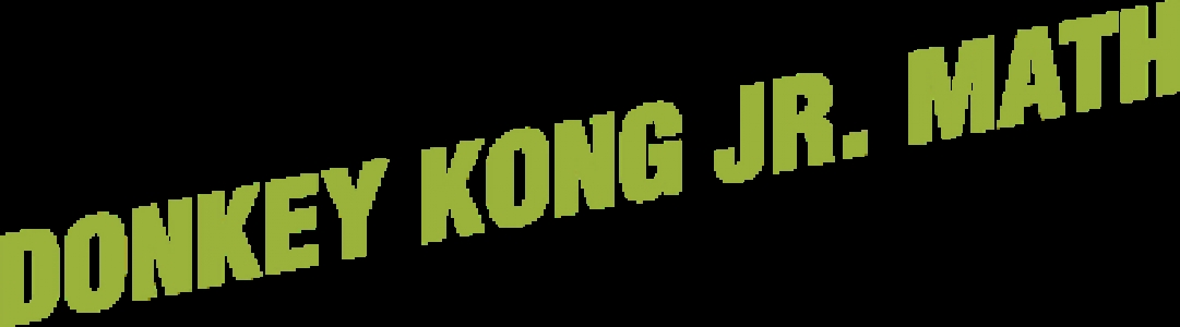 Donkey Kong Jr. Math clearlogo