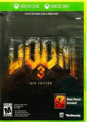 Doom 3: BFG Edition [Xbox One Re-release on Xbox 360 case]