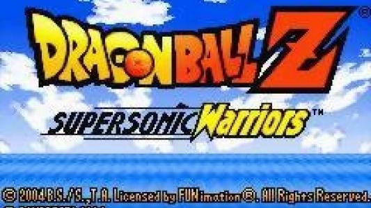 Dragon Ball Z: Supersonic Warriors titlescreen