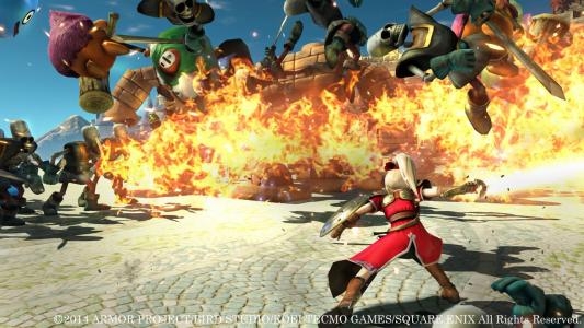 Dragon Quest Heroes: The World Tree's Woe and the Blight Below screenshot