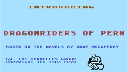 Dragonriders of Pern titlescreen