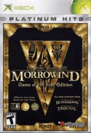 Elder Scrolls III Morrowind [Platinum Game Of The Year]