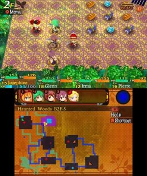 Etrian Mystery Dungeon screenshot