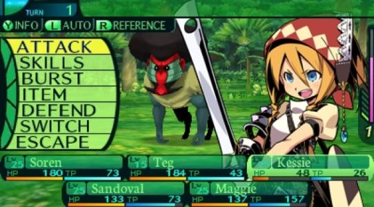 Etrian Odyssey IV: Legends of the Titan screenshot