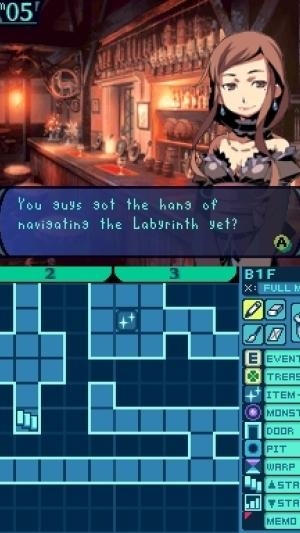 Etrian Odyssey screenshot