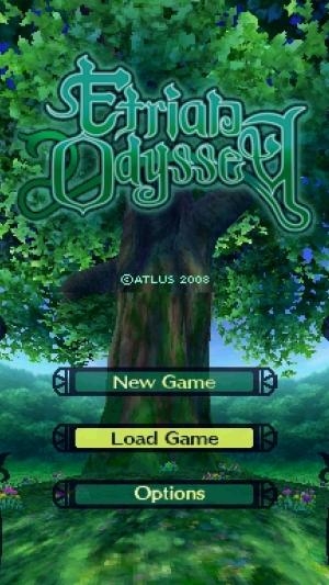 Etrian Odyssey titlescreen