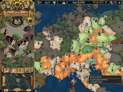 Europa Universalis II screenshot