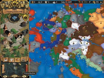 Europa Universalis II screenshot