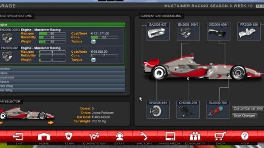 F1 Manager screenshot