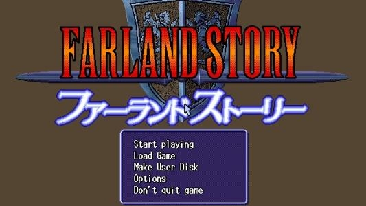 Farland Story titlescreen