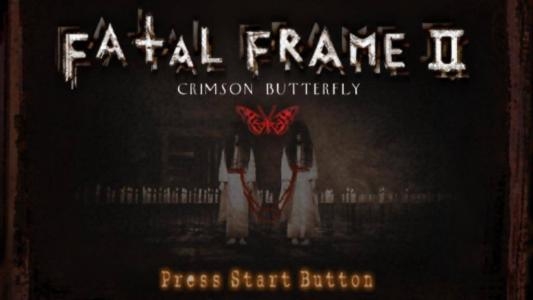 Fatal Frame II: Crimson Butterfly titlescreen