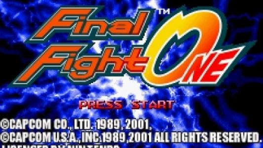 Final Fight One titlescreen