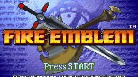 Fire Emblem titlescreen