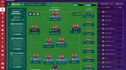 Football Manager 2020 screenshot