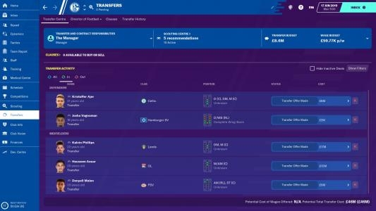 Football Manager 2020 screenshot