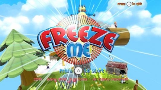 FreezeME titlescreen