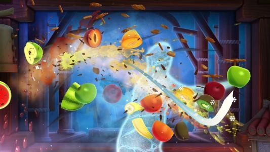 Fruit Ninja Kinect 2 screenshot