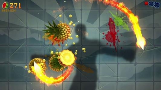 Fruit Ninja Kinect screenshot