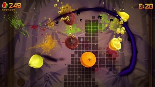 Fruit Ninja Kinect screenshot