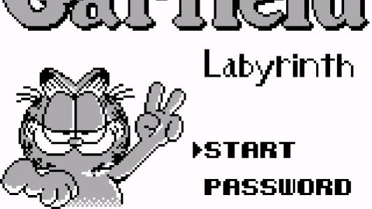 Garfield Labyrinth titlescreen