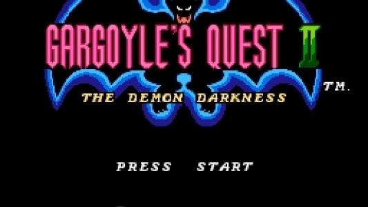 Gargoyle's Quest II titlescreen