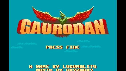 Gaurodan titlescreen