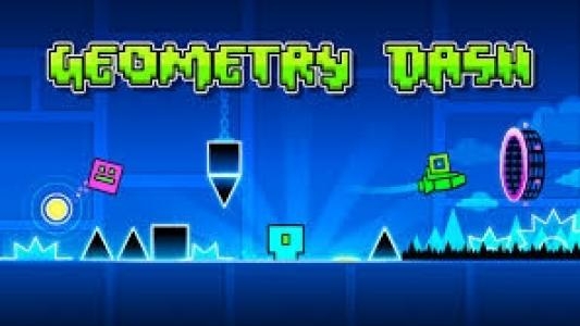 Geometry Dash titlescreen