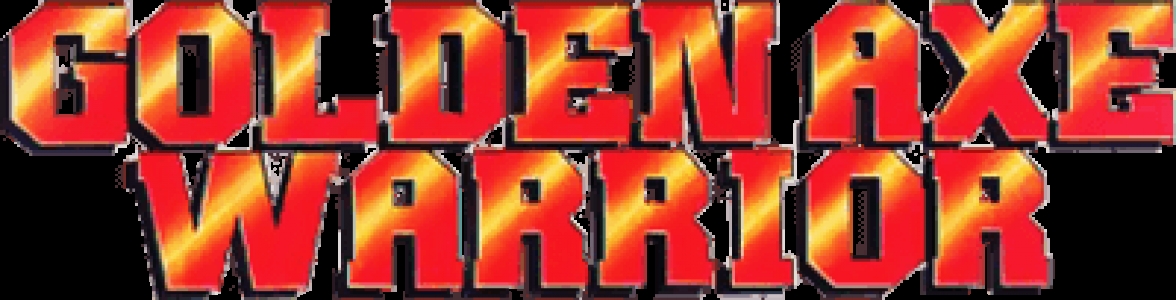 Golden Axe Warrior clearlogo