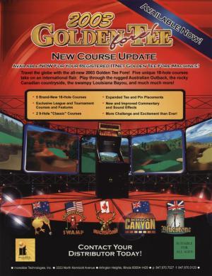 Golden Tee Fore! 2003