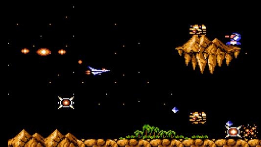 Gradius II screenshot