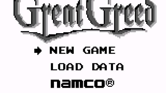 Great Greed titlescreen