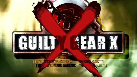 Guilty Gear X titlescreen