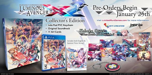 Gunvolt Chronicles: Luminous Avenger iX 2 [Collector's Edition] banner