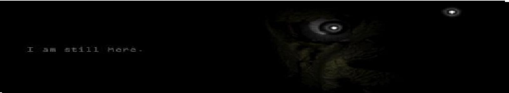 Hacked fnaf3 banner