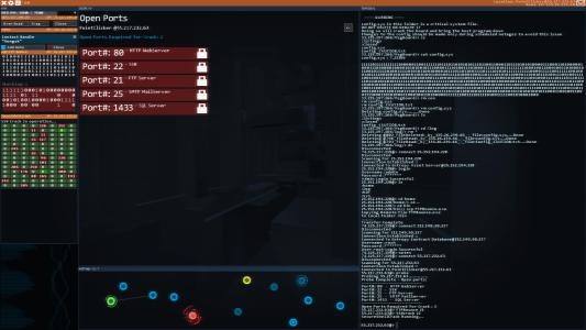 Hacknet screenshot