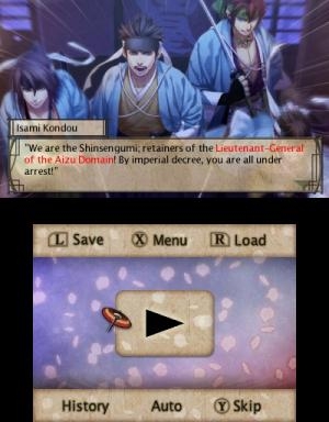 Hakuoki: Memories of the Shinsengumi screenshot