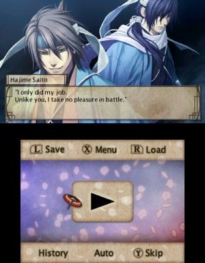 Hakuoki: Memories of the Shinsengumi screenshot