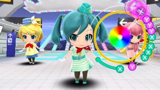 Hatsune Miku and Future Stars: Project Mirai screenshot