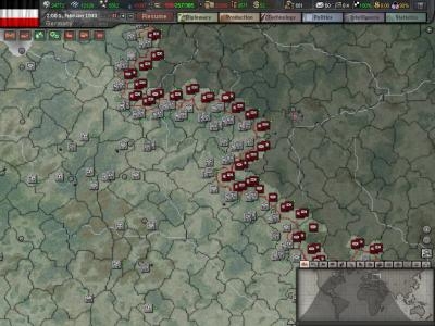 Hearts of Iron III screenshot