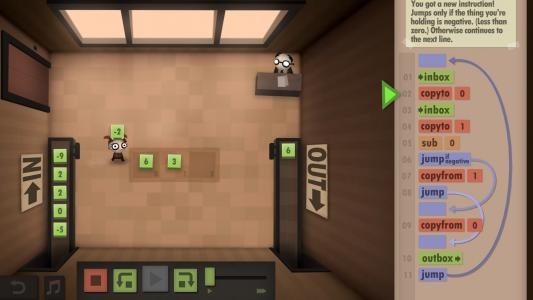 Human Resource Machine screenshot