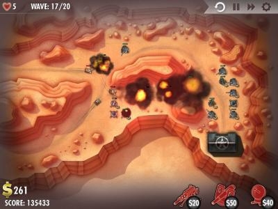 iBomber Defense screenshot