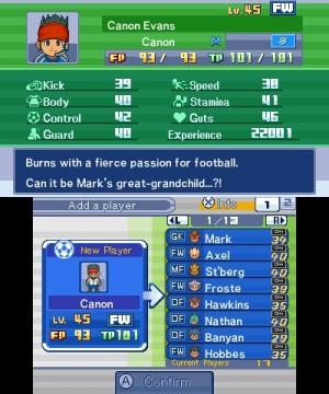 Inazuma Eleven 3: Team Ogre Attacks screenshot