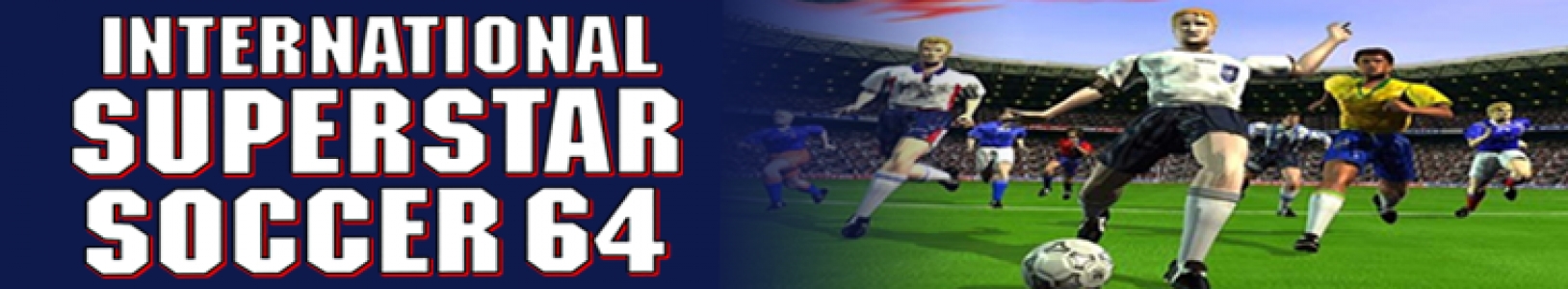 International Superstar Soccer 64 banner