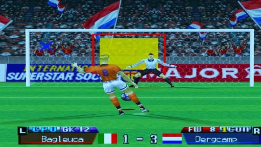 International Superstar Soccer '98 screenshot