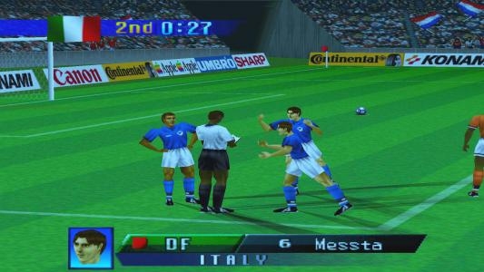 International Superstar Soccer '98 screenshot