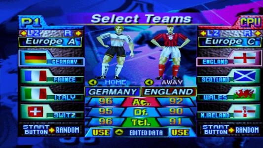 International Superstar Soccer '98 screenshot