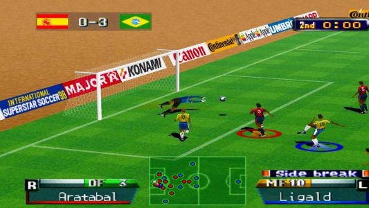 International Superstar Soccer '98 screenshot